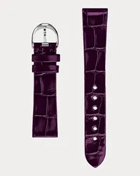 Ralph Lauren RL888-Uhrenarmband aus Alligatorleder Purple