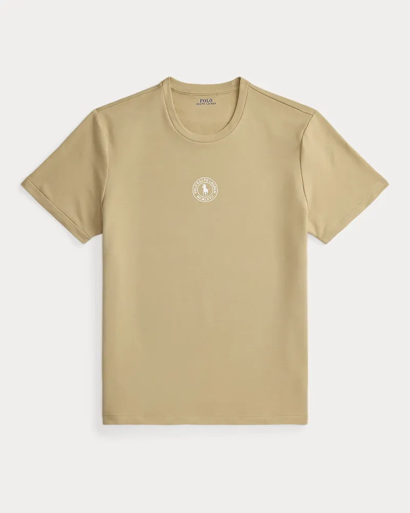 Ralph Lauren Schlafshirt mit Logo aus French Terry Tan