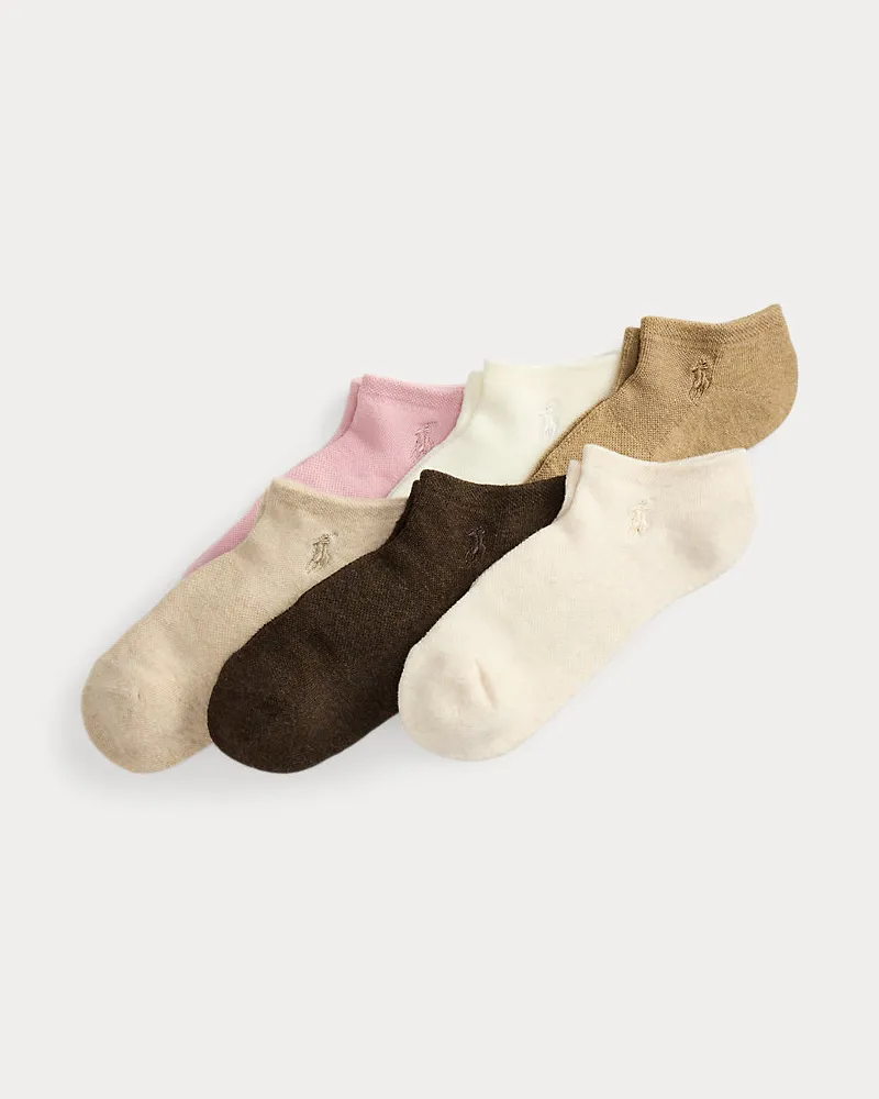 Ralph Lauren 6er-Pack Kurzsocken mit Pony Multi