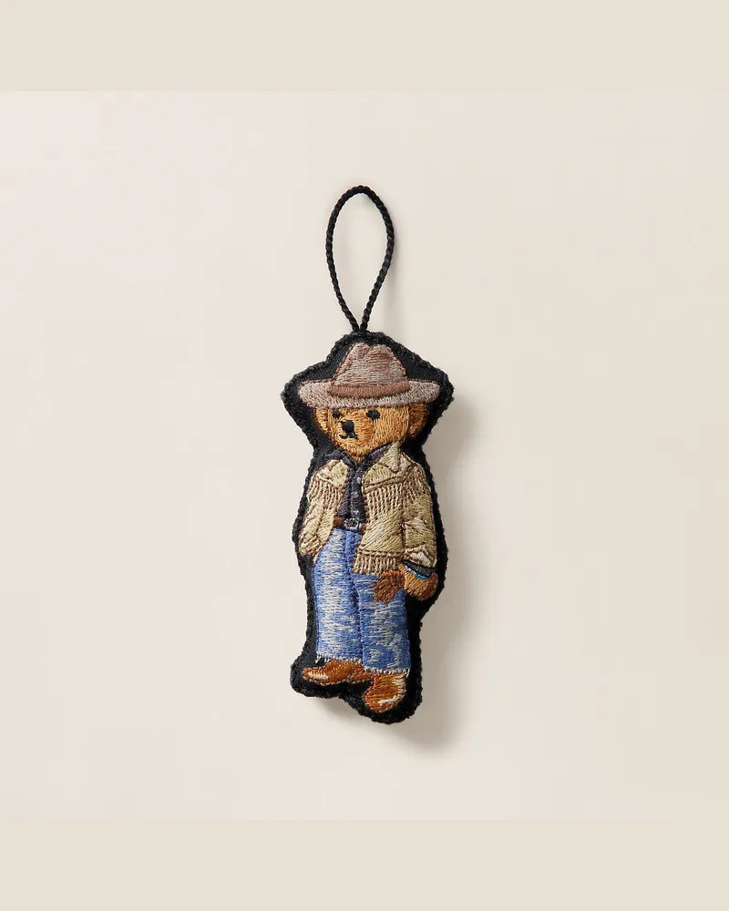 Ralph Lauren Home Ornament mit Western Polo Bear Multi