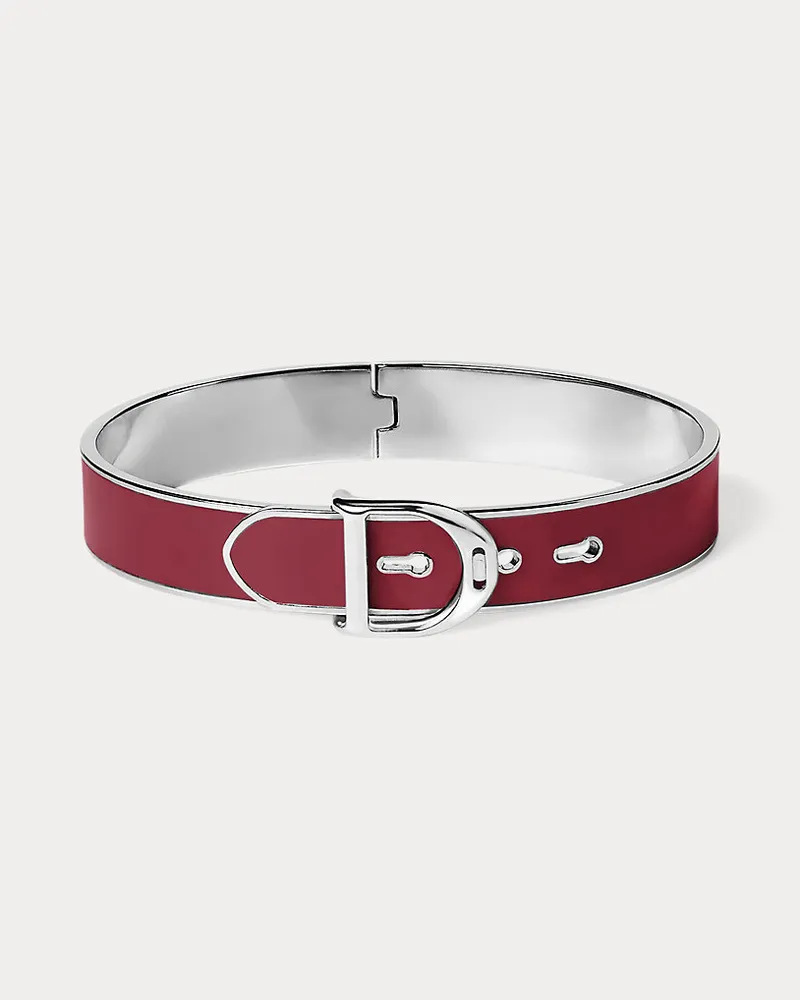 Ralph Lauren Armband Welington aus Emaille Red