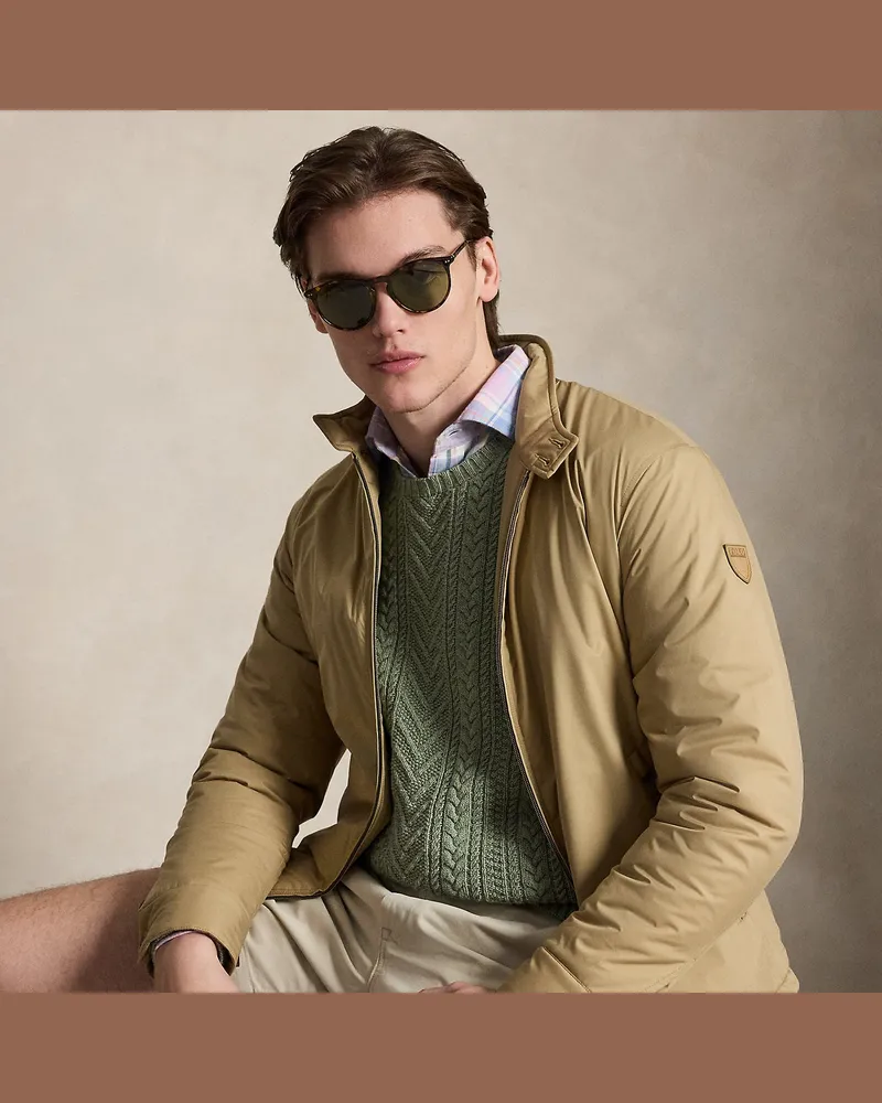 Ralph Lauren Jacke Abottson aus Gabardine Tan
