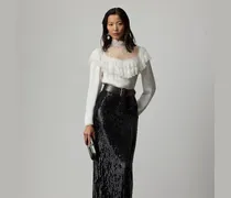 Tüll-Maxirock Winslow mit Verzierung