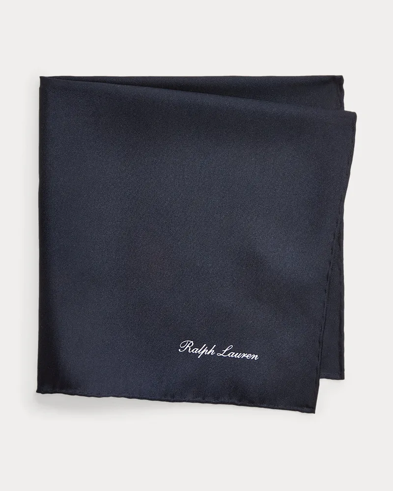 Ralph Lauren Einstecktuch aus Seide Blue