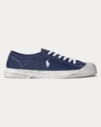 Ralph Lauren Sneaker Essence 100 aus Segeltuch Blue