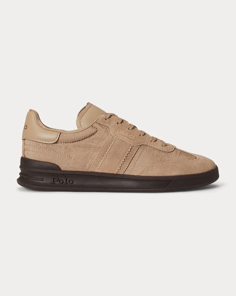 Ralph Lauren Sneaker Heritage Aera mit Wildleder Tan