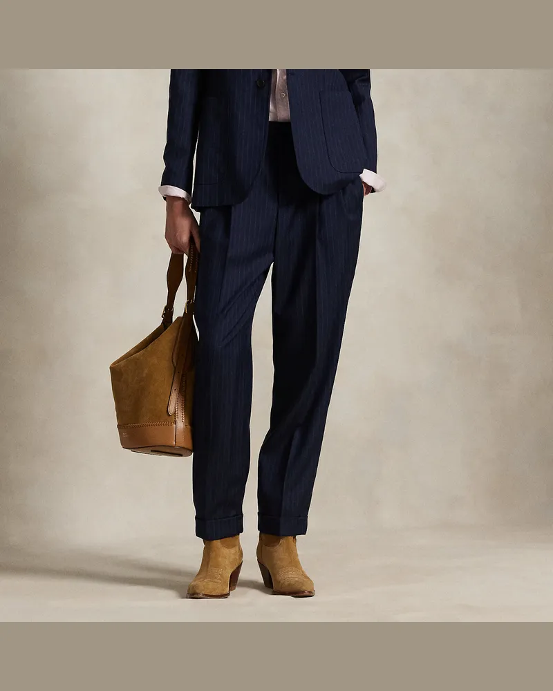 Ralph Lauren Nadelstreifen-Faltenhose im Tapered-Fit Multi