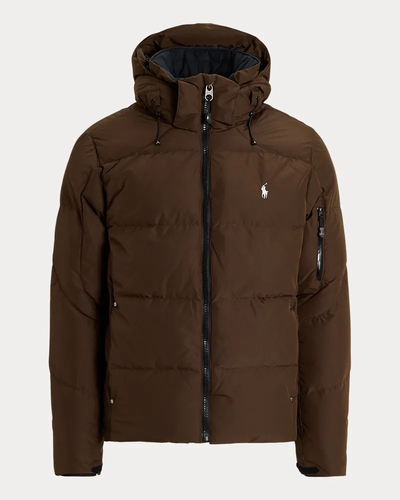 Ralph Lauren Daunenjacke mit Kapuze Brown