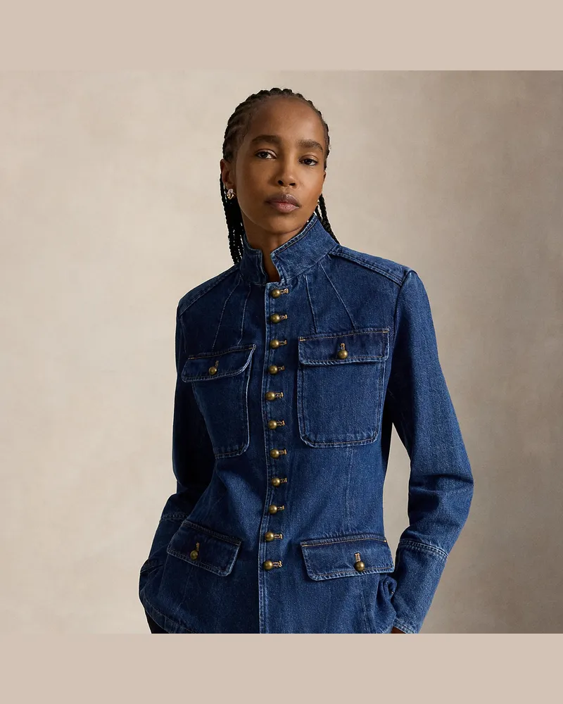 Ralph Lauren Utility-Denimjacke Blue