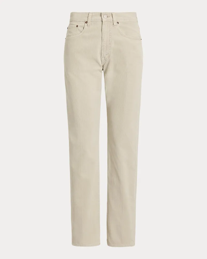Ralph Lauren Relaxed-Straight-Fit Hose aus Kordsamt Grey