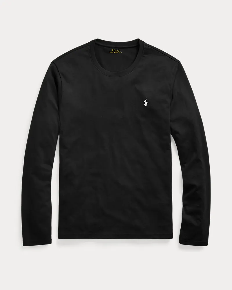 Ralph Lauren Schlafshirt aus Baumwolljersey Black