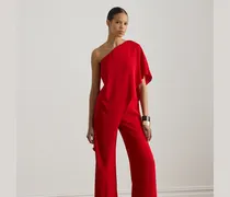 Einschultriger Jumpsuit mit Cape