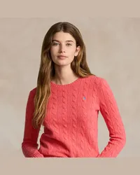 Ralph Lauren Woll-Kaschmirpullover mit Zopfmuster Multi