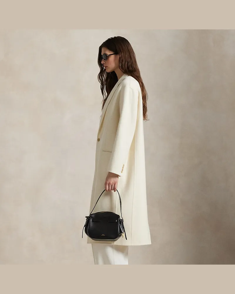 Ralph Lauren Beidseitiger Wollmantel Cream