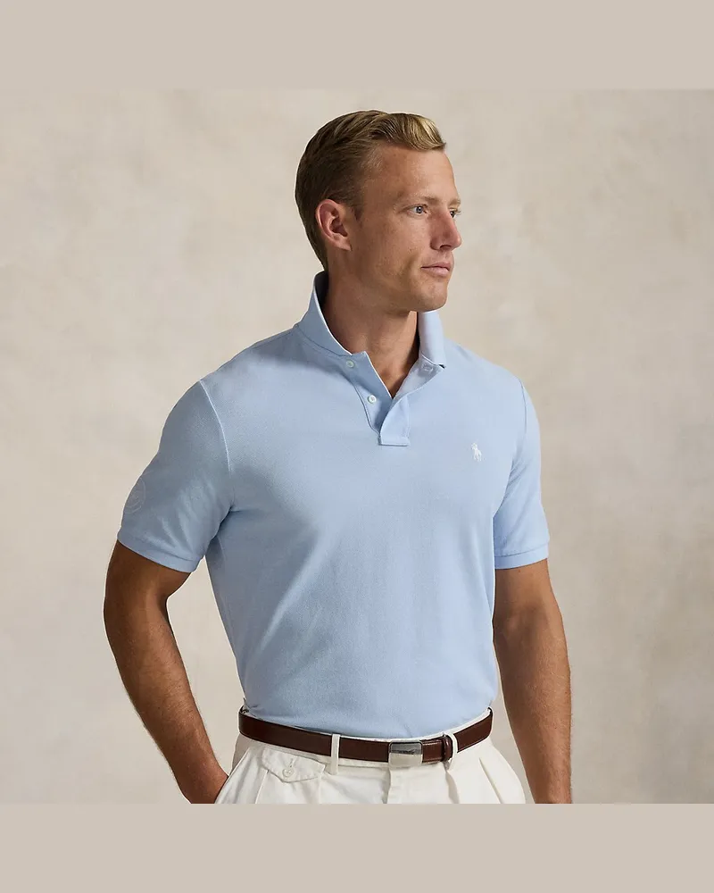 Ralph Lauren Classic-Fit Piqué-Poloshirt Wimbledon Blue