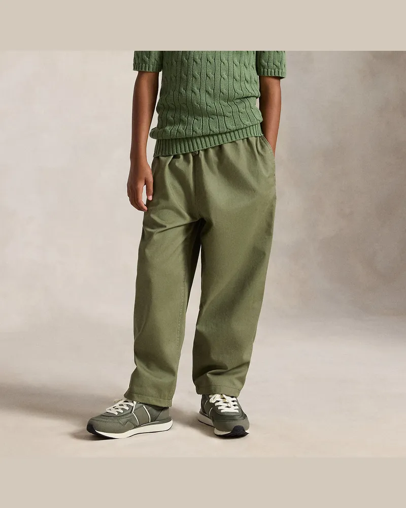 Ralph Lauren Big-Fit Hose aus Baumwolltwill Green