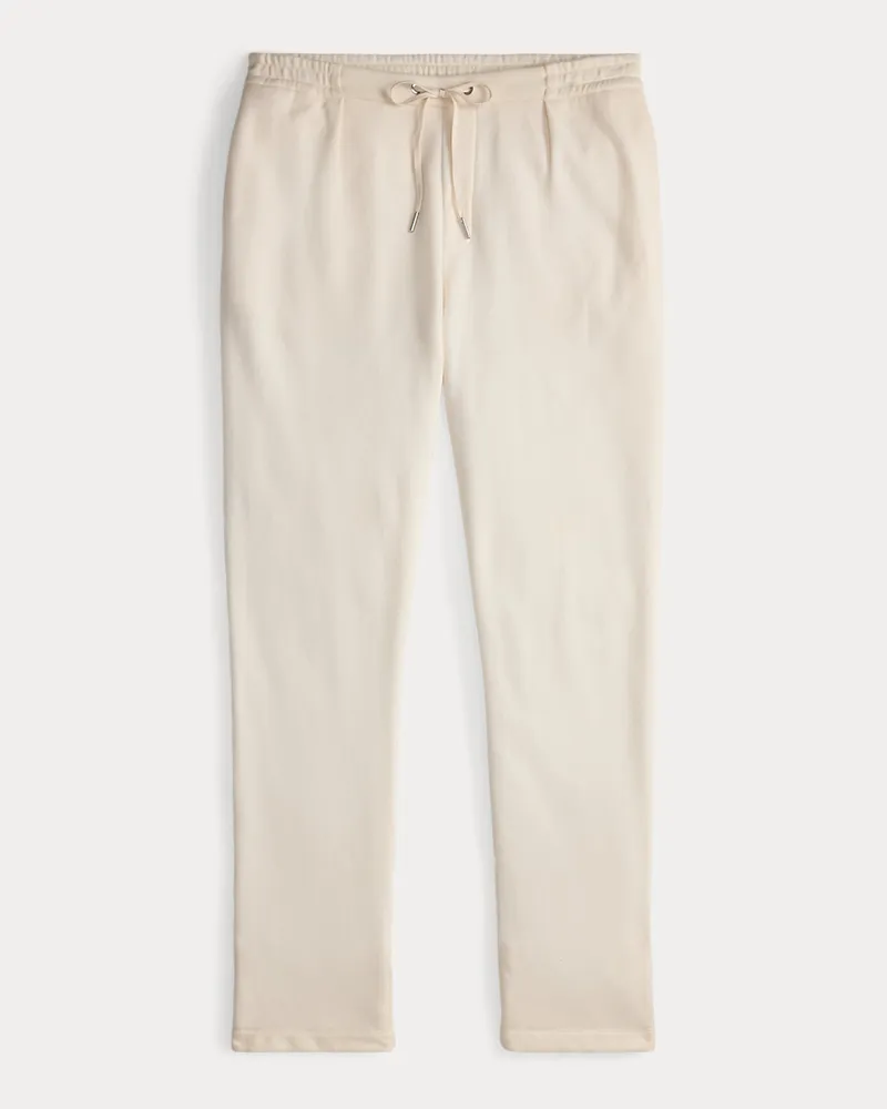 Ralph Lauren Fleece-Hose mit Tunnelzug Cream