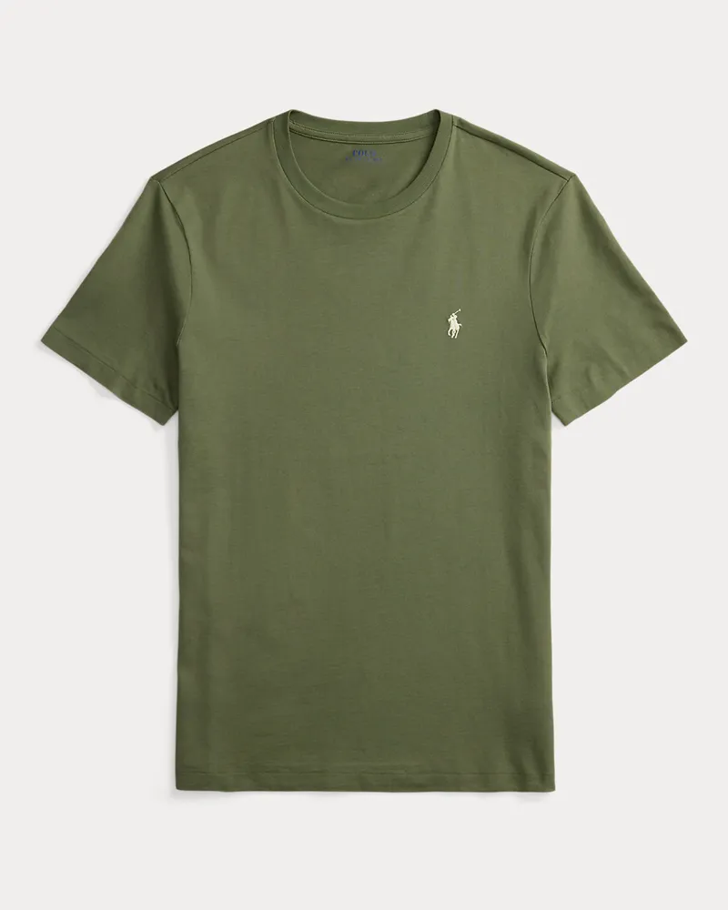 Ralph Lauren Custom-Slim-Fit Jersey-T-Shirt Green