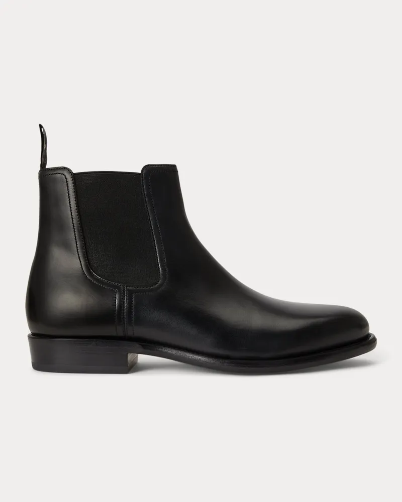 Ralph Lauren Chelsea-Stiefel Owen aus Leder Black
