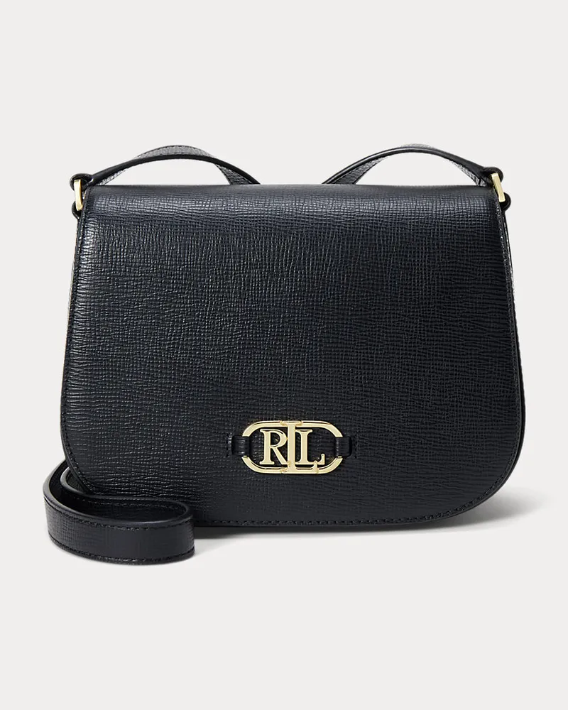 Ralph Lauren Umhängetasche Rylan aus Saffianleder Black