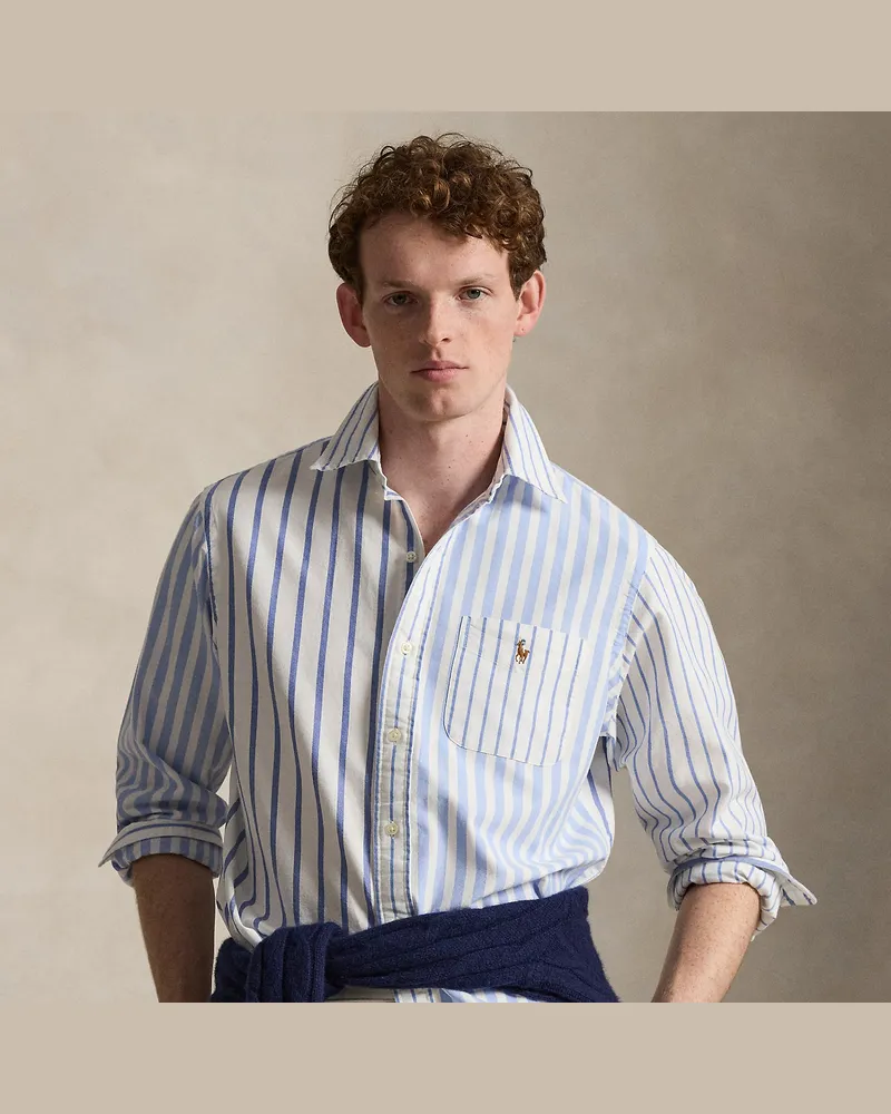 Ralph Lauren Classic-Fit Oxfordhemd Blue