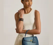Kleine Beuteltasche Farrah aus Denim