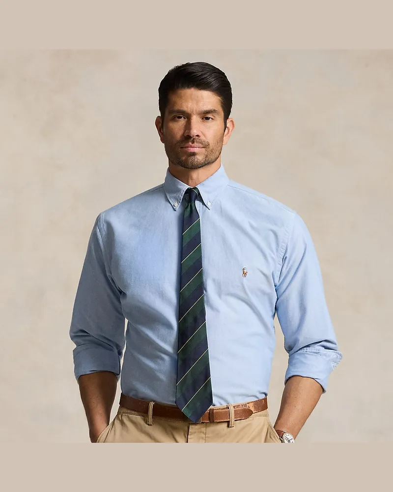 Ralph Lauren Große Größen - Das klassische Oxfordhemd Blue