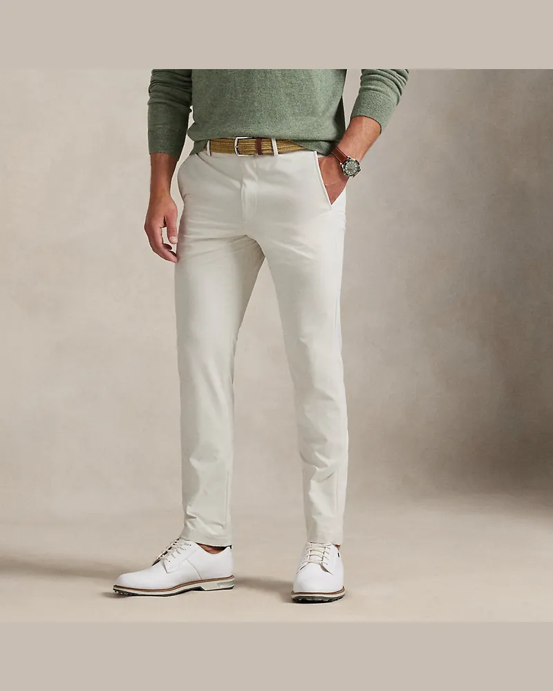 Ralph Lauren Slim-Fit Performance-Hose White
