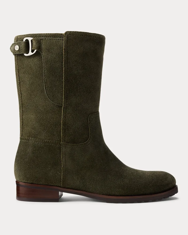 Ralph Lauren Stiefel Tasha aus Wildleder Green