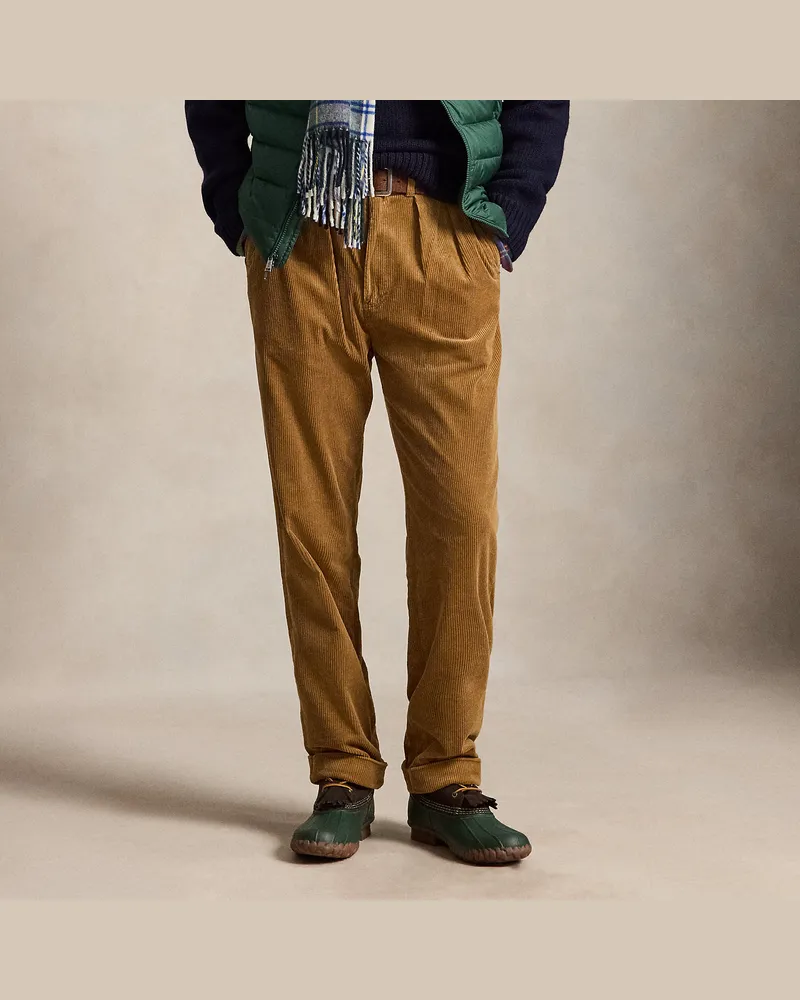 Ralph Lauren Relaxed-Fit Kordsamthose Whitman Brown