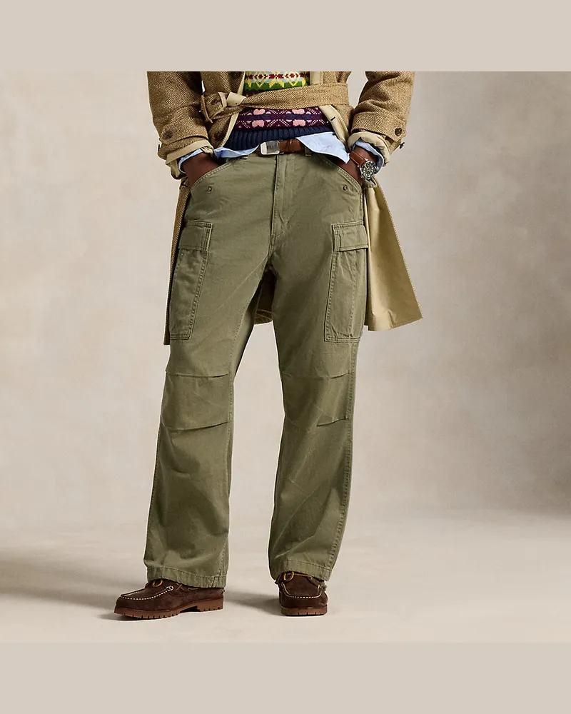 Ralph Lauren Big-Fit Cargohose Green