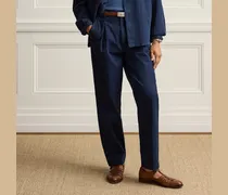 Handgeschneiderte Relaxed-Fit Chinohose