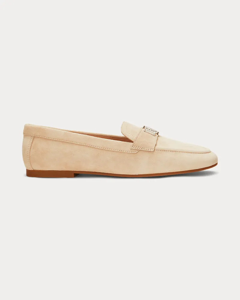 Ralph Lauren Loafer Averi III aus Wildleder Cream