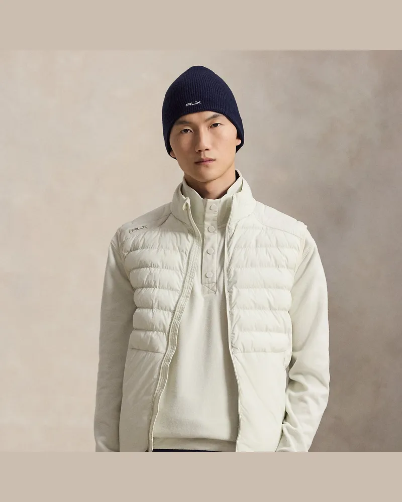 Ralph Lauren Steppweste mit Reißverschluss White