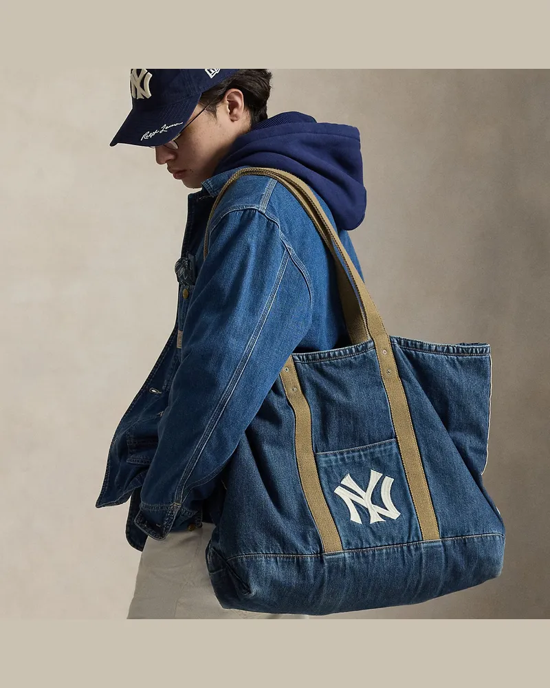 Ralph Lauren Tragetasche Polo  Ralph Lauren Lauren Yankees Blue