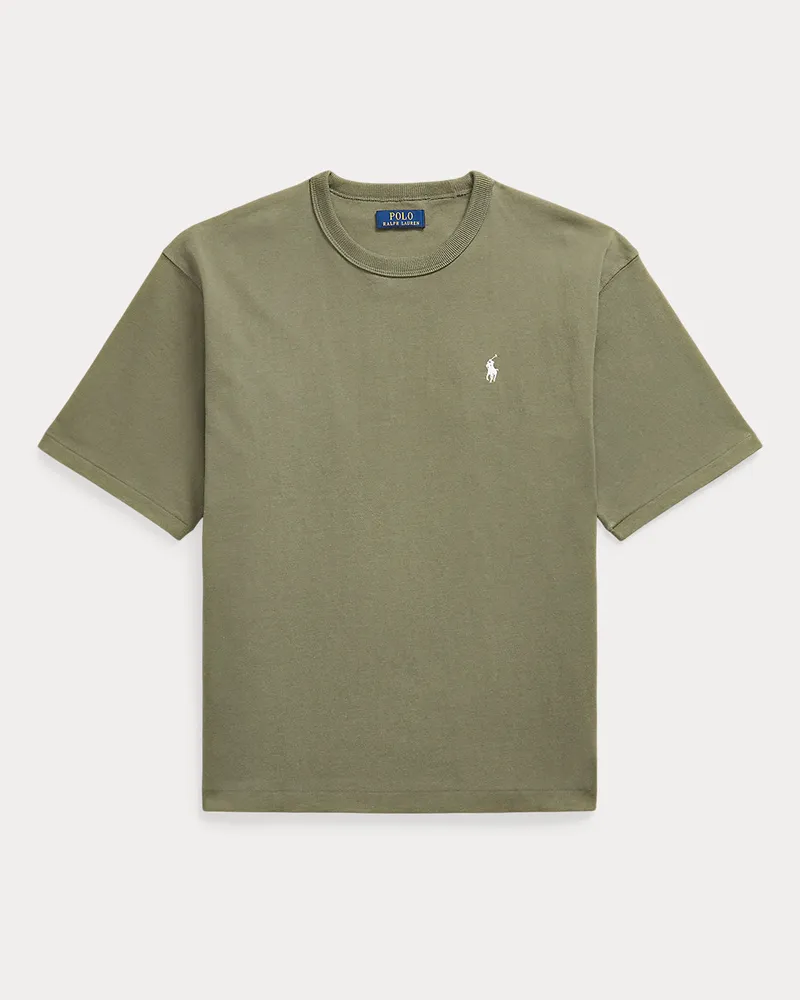 Ralph Lauren Relaxed-Fit Rundhals-T-Shirt aus Jersey Green