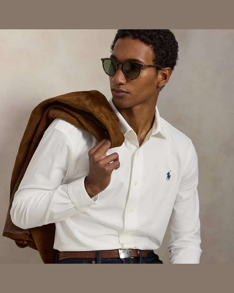 Ralph Lauren Stretch-Oxfordhemd White