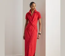 Hemdkleid mit Twist-Vorderseite