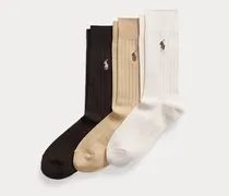 3er-Pack gerippte Anzugsocken