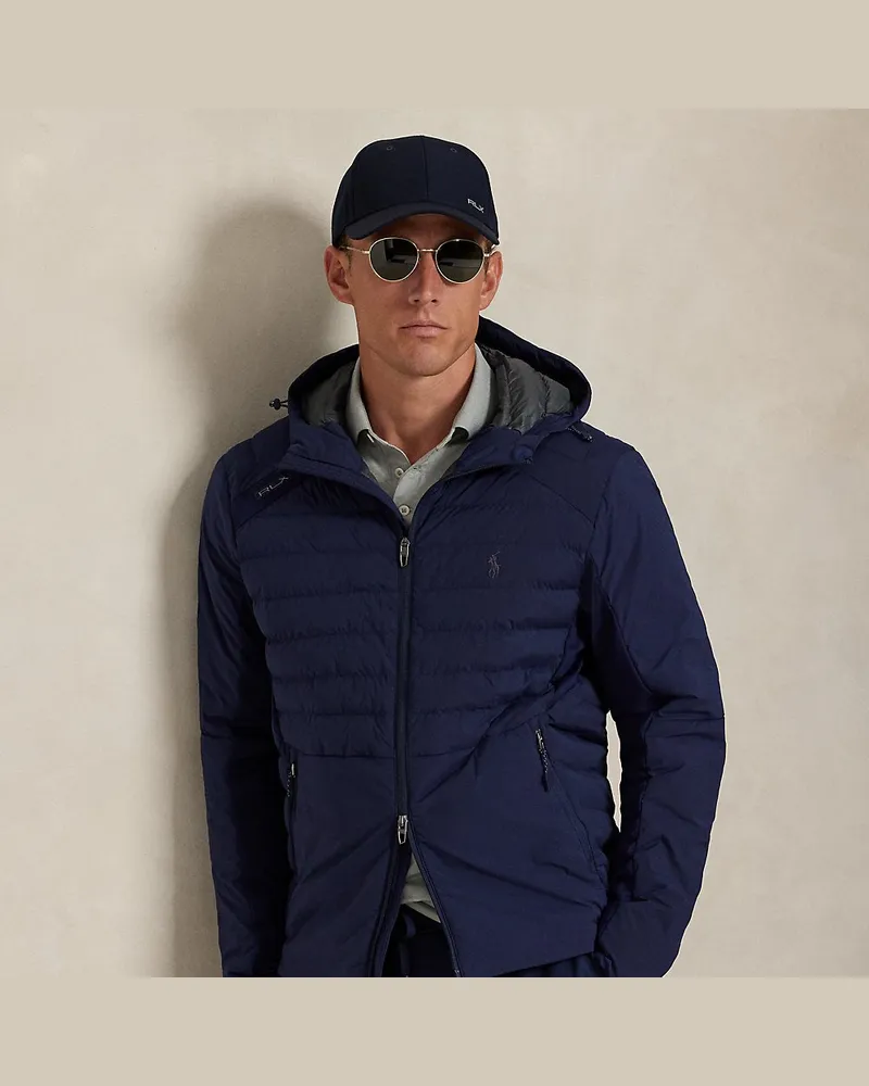 Ralph Lauren Steppjacke mit Kapuze Blue