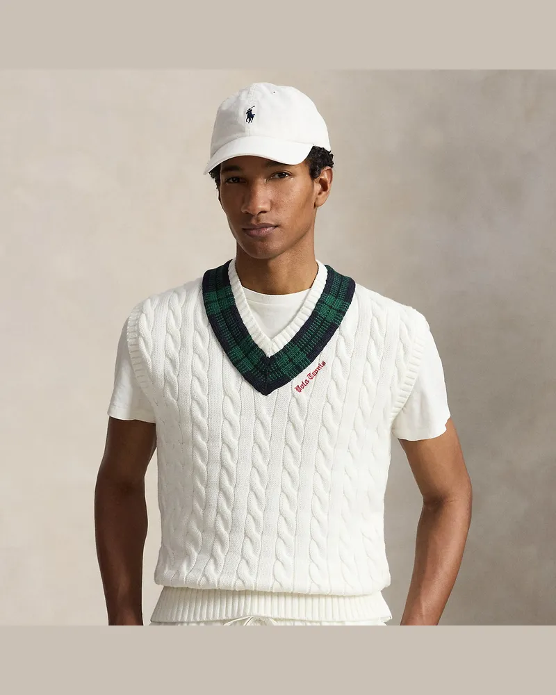 Ralph Lauren Relaxed-Fit Cricket-Pullunder Cream
