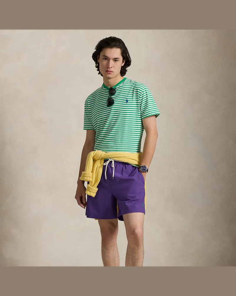 Ralph Lauren Klassische Badeshorts Traveler Purple