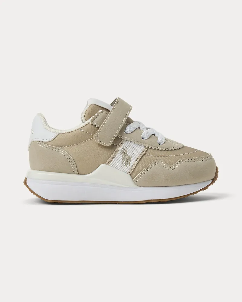 Ralph Lauren Sport-Sneaker Train 89 aus Segeltuch Tan