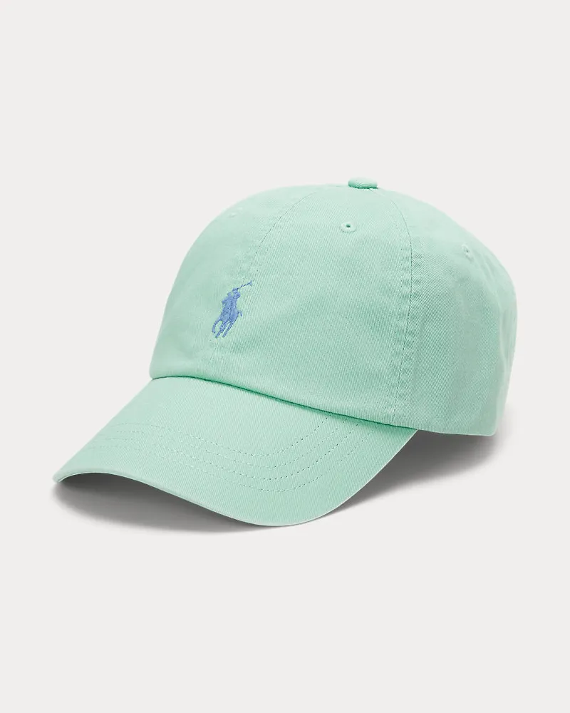 Ralph Lauren Baseballkappe aus Baumwollchino Green