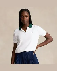 Ralph Lauren Poloshirt Wimbledon aus Frottee White