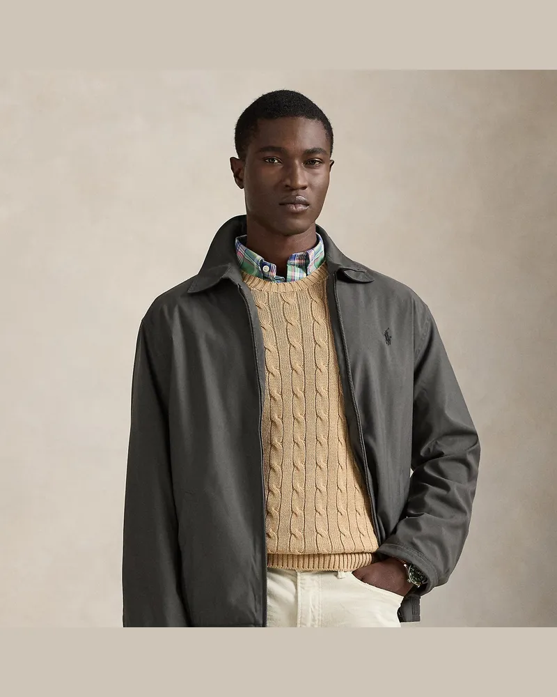 Ralph Lauren Bi-Swing-Jacke aus Twill Grey