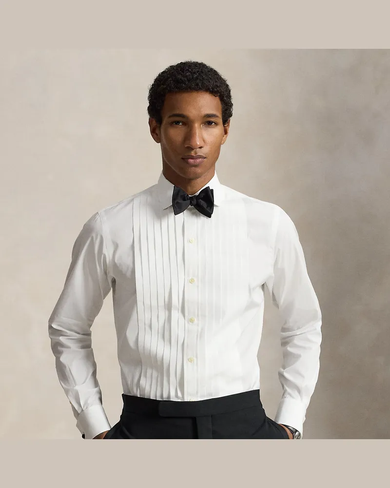 Ralph Lauren Classic-Fit Smokinghemd White