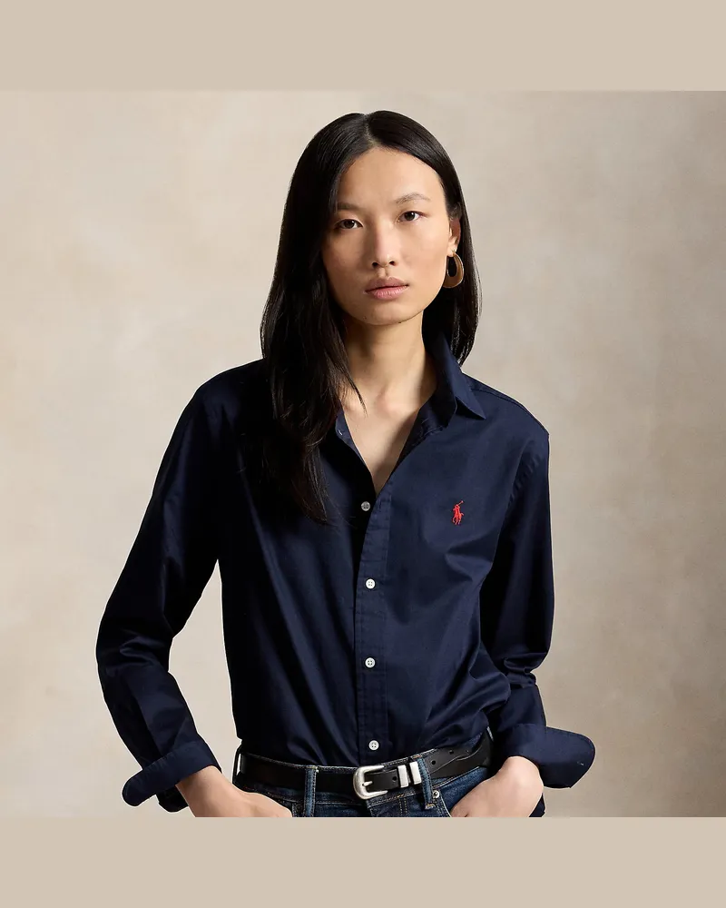 Ralph Lauren Classic-Fit Hemd aus Baumwolltwill Blue