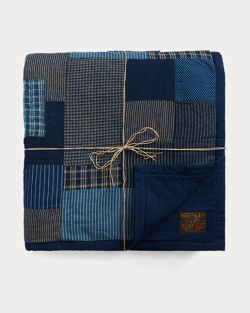 Ralph Lauren Home Patchwork-Quilt in limitierter Auflage Blue