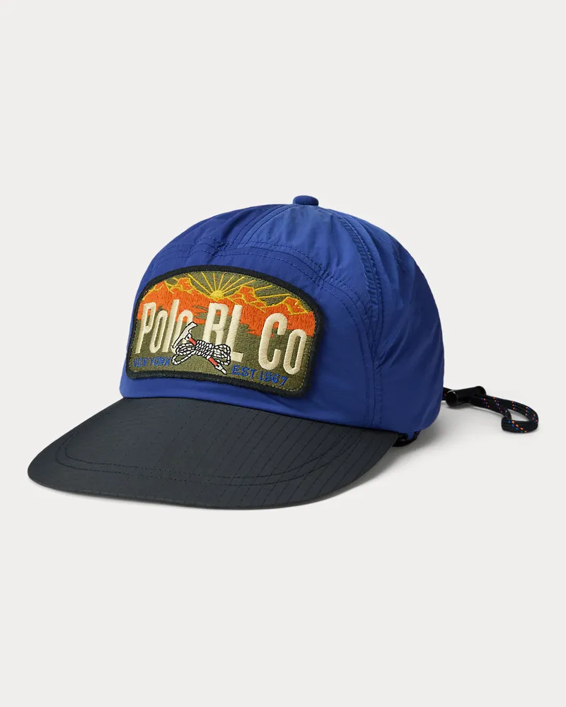 Ralph Lauren Utility-Kappe mit Ripstop-Schirm Blue